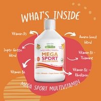 Swedish Nutra Mega Sport Multivitamin