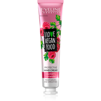 Eveline I Love Vegan Food Protective Hand Cream with Raspberry and Coriander 50ml