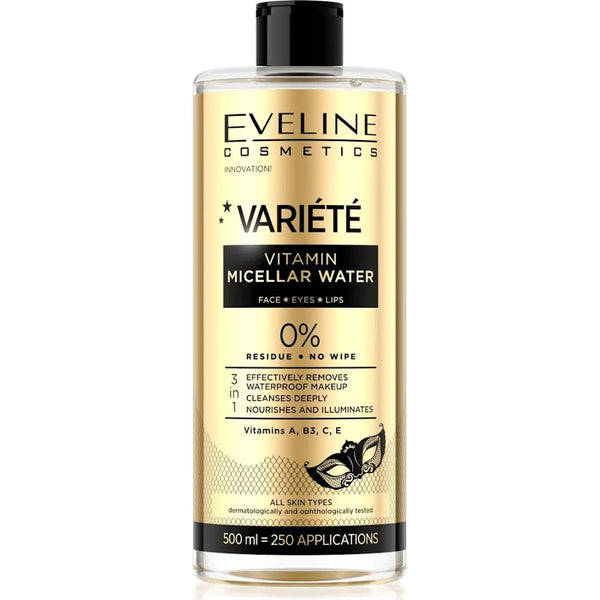 Eveline Variete Vitamin Micellar Water for All Skin Types 500ml