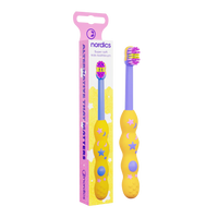 Nordics Premium baby toothbrush yellow 4080 filaments