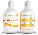 Swedish Nutra - Vitamin C+D3 IMMUNE SYSTEM BOOST