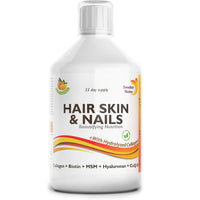 Swedish Nutra Hair, Skin and Nails with Hydrolyzed Collagen