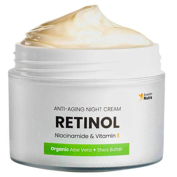 Swedish Nutra Anti-Aging Retinol ORGANIC Night Cream