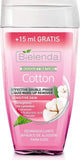 Bielenda Cotton 2-phase lash-strengthening eye makeup remover for sensitive eyes