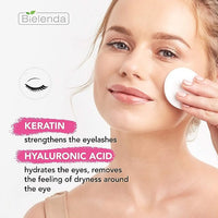 Bielenda Cotton 2-phase lash-strengthening eye makeup remover for sensitive eyes