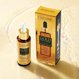 Eveline Gold Peptides 3 in1 Face Serum-Lifting FACIAL CONTOUR RESTORING