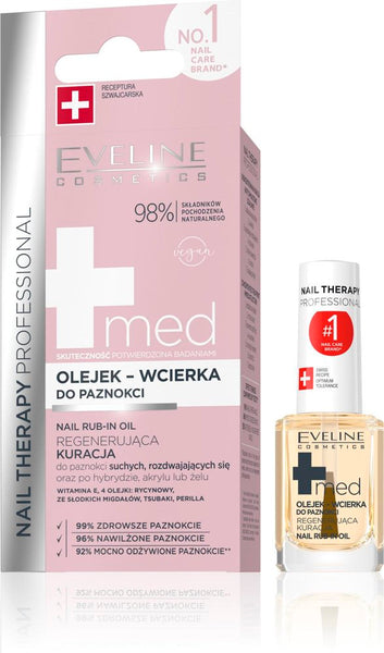 ON SPECIAL OFFER Eveline Nail Therapy Professional Regenerating Rub-in Oil for Dry and Splitting Nails