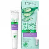 Eveline Organic Aloe + Collagen Liquid Eye Patches &nbsp;reducing wrinkles and crow's feet 4 in 1