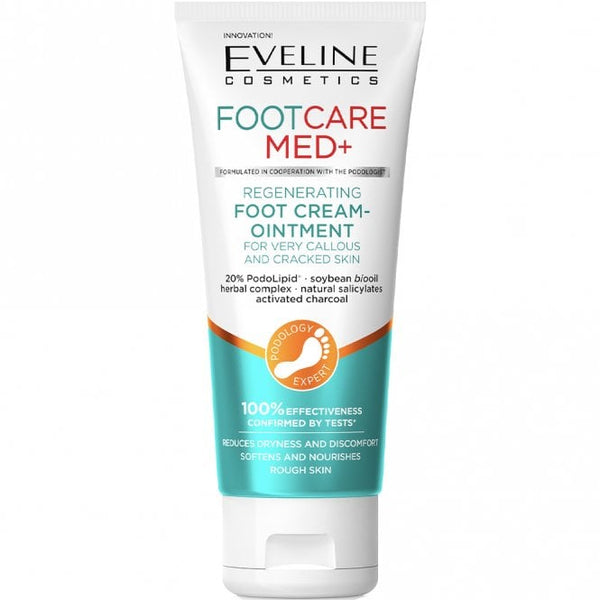 EVELINE COSMETICS Footcare Med+ Regenerating Foot Cream-Ointment 100ml