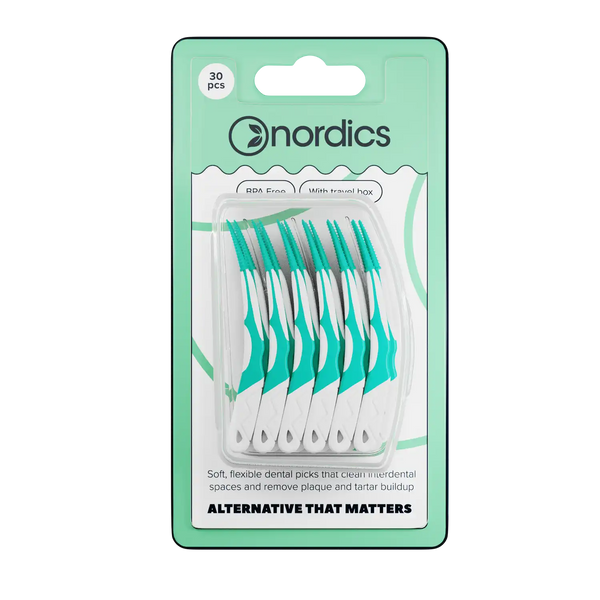 Nordics Silicon interdental soft picks 30 pcs