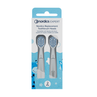 Replacement Heads for Kids Electric Toothbrush Nordics – BLUE BRISTLES 'SOFT'