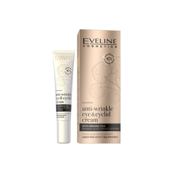 Eveline Organic Gold Anti-Wrinkle Eye & Eyelid Cream 20ml