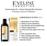 EVELIN COSMETICS Argan + Keratin Exclusive 8 in 1 Shampoo 150ml