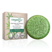 Marion VEGANBAR Solid Hair Shampoo Bar Natural ingredients Vegan Ecological 50g