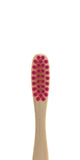 Nordics Oral Care Bamboo Children's Toothbrush With Pink Bristles