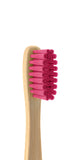 Nordics Oral Care Bamboo Children's Toothbrush With Pink Bristles