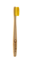 Nordics Oral Care Bamboo Children's Toothbrush With Yellow Bristles