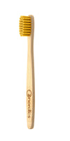 Nordics Oral Care Bamboo Children's Toothbrush With Yellow Bristles