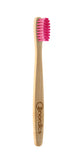 Nordics Oral Care Bamboo Children's Toothbrush With Pink Bristles