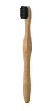 Nordics Adult Bamboo Toothbrush With Black Bristles.