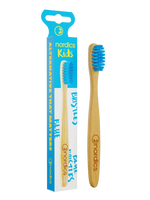 Nordics Oral Care Bamboo Children's Toothbrush With Blue Bristles