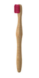 Nordics Adult Bamboo Toothbrush With Pink Bristles.