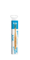 Nordics Oral Care Bamboo Children's Toothbrush With Blue Bristles