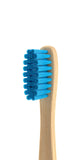 Nordics Oral Care Bamboo Children's Toothbrush With Blue Bristles