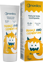 Nordics Natural Kids Toothpaste Orange and Clementine