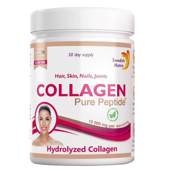 Swedish Nutra Collagen Pure Peptide Powder 10 000 mg