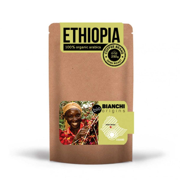 100% ORGANIC Ethiopia Monoarabica Coffee 250g By Bianchi Origins