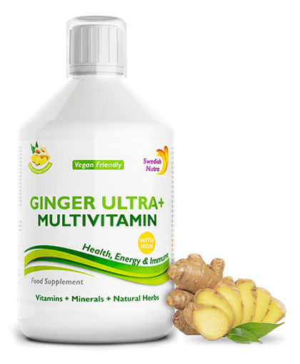 Swedish Nutra Ginger ULTRA+ Multivitamin