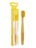 Nordics Oral Care Bamboo Children's Toothbrush With Yellow Bristles