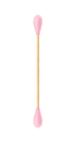 Nordics Organic Bamboo Cotton Buds /Cosmetic Sticks, With Organic Cotton, in Pink 100