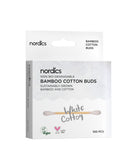 Nordics Organic Bamboo Cotton Buds /Cosmetic Sticks, With Organic Cotton, in White 100