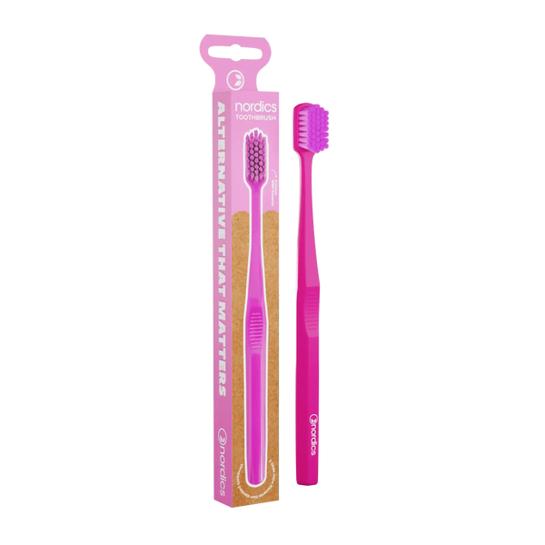 Nordics Premium Toothbrush Pink